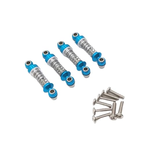 GTVNPOA Für Wltoys Für 284131 K969 K979 K989 K999 P929 P939 1/28 Metall Upgrade Einstellbare Stoßdämpfer RC Auto Ersatzteile RC Zubehör(Blue) von GTVNPOA