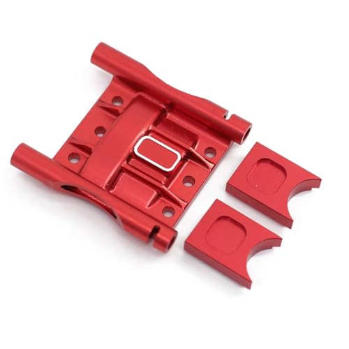 GTVNPOA Für Arrma Für Kraton Für Senton Für Typhon Für Outcast 1/8 Infraction Für Limitless Für Mojave 1/7 6S Metall Mitte Differential Abdeckung Halterung RC Zubehör(Red) von GTVNPOA