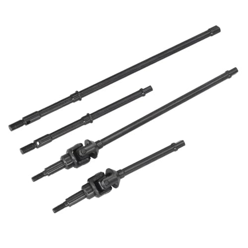 GTVNPOA Für Axial Für RBX10 Für AXI03005 1/10 Stahl Vorne Hinterachse CVD Antriebswelle RC Crawler Auto Modell Upgrade Teile RC Zubehör(1 Set) von GTVNPOA