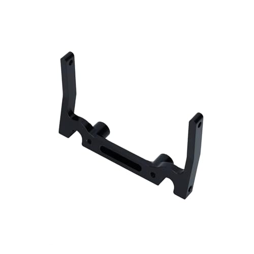 GTVNPOA Für Axial Für SCX10 1/10 1Pcs RC Auto Elektronische Box Montage Strahl Aluminium Legierung Material Armaturen Verfolgt Auto Upgrade Teile RC Zubehör(Black) von GTVNPOA