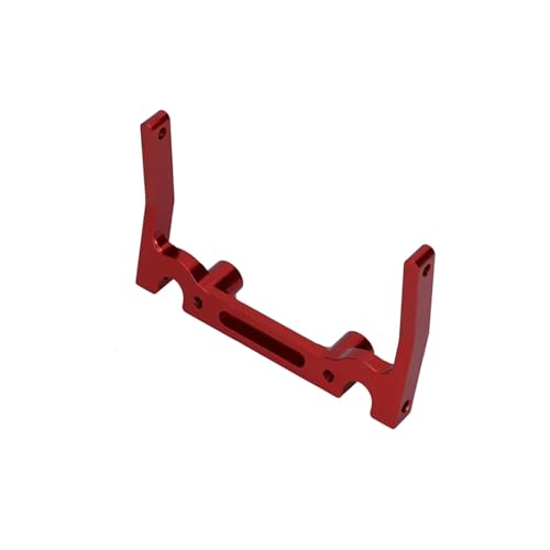 GTVNPOA Für Axial Für SCX10 1/10 1Pcs RC Auto Elektronische Box Montage Strahl Aluminium Legierung Material Armaturen Verfolgt Auto Upgrade Teile RC Zubehör(Red) von GTVNPOA