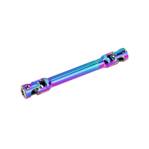 GTVNPOA Für Axial Für SCX10 II III Für TRX4 Für TRX6 Für Yikong Für CC01 Für VS4-10 Für LCG 1/10 RC Crawler Car Bunte Metall-Innenkeil-Antriebswelle RC Zubehör(96-143mm) von GTVNPOA