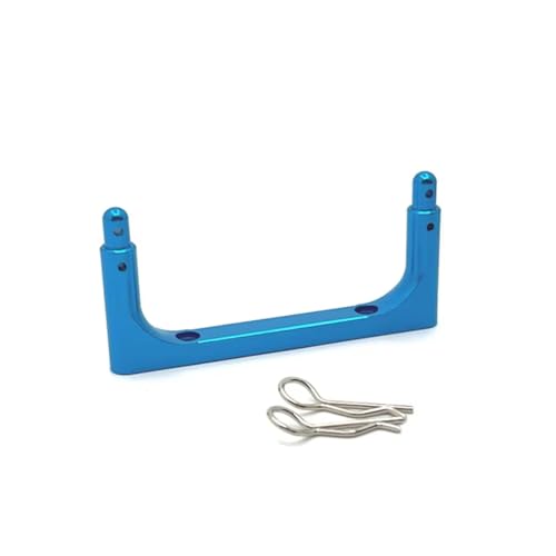 GTVNPOA Für MJX 14301 14302 14303 1/14 Metall Front Shell Säule RC Auto Off Road Kettenfahrzeug Teile Und Zubehör Upgrade Ersatzverwendung RC Zubehör(Blue) von GTVNPOA