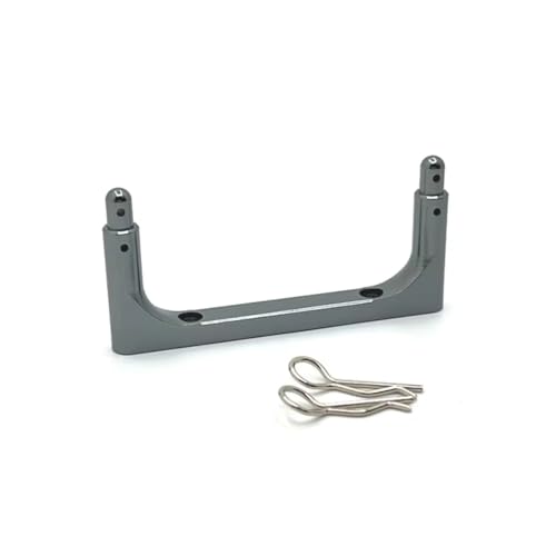 GTVNPOA Für MJX 14301 14302 14303 1/14 Metall Front Shell Säule RC Auto Off Road Kettenfahrzeug Teile Und Zubehör Upgrade Ersatzverwendung RC Zubehör(Gray) von GTVNPOA