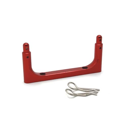 GTVNPOA Für MJX 14301 14302 14303 1/14 Metall Front Shell Säule RC Auto Off Road Kettenfahrzeug Teile Und Zubehör Upgrade Ersatzverwendung RC Zubehör(Red) von GTVNPOA