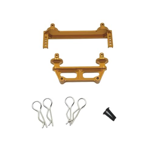GTVNPOA Für MJX 16207 16208 16209 16210 H16 M162 M163 1/16 Metall Karosseriehalterung Post Shell Säule RC Auto Upgrade Teile Zubehör RC Zubehör(Yellow) von GTVNPOA