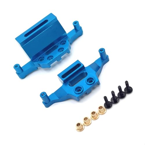 GTVNPOA Für MJX 20208 Für JJRC C8811 1/20 Metall Vorder Und Hinterradaufhängungsrahmen RC Auto LKW Teile Und Zubehör Upgrade Ersatz Und Verwendung RC Zubehör(Blue) von GTVNPOA