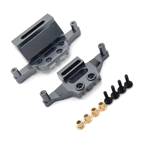 GTVNPOA Für MJX 20208 Für JJRC C8811 1/20 Metall Vorder Und Hinterradaufhängungsrahmen RC Auto LKW Teile Und Zubehör Upgrade Ersatz Und Verwendung RC Zubehör(Gray) von GTVNPOA