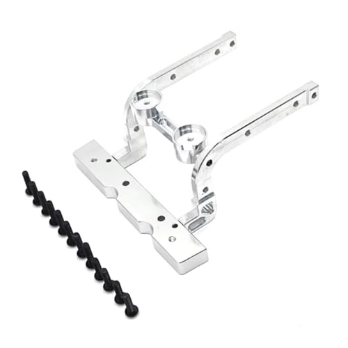 GTVNPOA Für MJX H12Y Metall Frontstangenverstärkung Feste Frontstange RC Car Kettenfahrzeugteile Und Zubehör Upgrade Austausch Und Verwendung RC Zubehör(Silver) von GTVNPOA