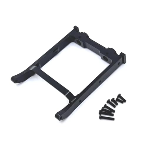 GTVNPOA Für MN Für MN128 MN86 G500 1/12 Metall Frontstangenbefestigungen Fernbedienungsauto Kettenfahrzeugteile Und Zubehör Upgrade Ersatzverwendung RC Zubehör(Black) von GTVNPOA