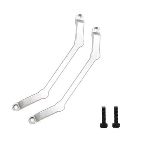GTVNPOA Für MN Für MN128 MN86 MN86K G500 1/12 Metall Körper Post Mount Gehäuse Post RC Auto Upgrade Teile RC Zubehör(Silver) von GTVNPOA