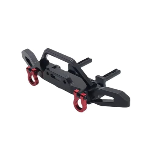 GTVNPOA Für MN MN86 MN86S G500 D90 1/12 Metall Frontstoßstange RC Auto Geländefahrzeuge Teile Und Zubehör Upgrades Ersatzverwendung RC Zubehör(Black) von GTVNPOA