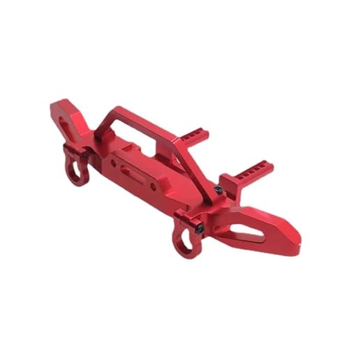 GTVNPOA Für MN MN86 MN86S G500 D90 1/12 Metall Frontstoßstange RC Auto Geländefahrzeuge Teile Und Zubehör Upgrades Ersatzverwendung RC Zubehör(Red) von GTVNPOA
