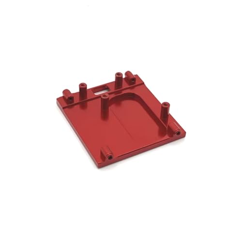 GTVNPOA Für MN168 Für MN78 Für MN99S 1/12 Metall Getriebe Montieren Basis Motor Halter RC Auto Upgrade Teile Zubehör Ersatz Teile RC Zubehör(Red) von GTVNPOA