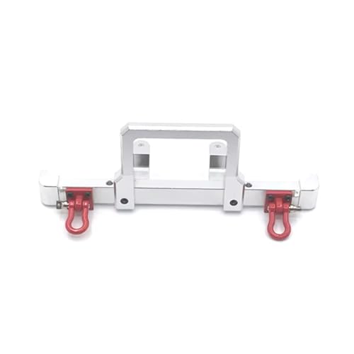 GTVNPOA Für Mn D90 D91 98 D96 MN90 Für Mn99s 1/12 Metall-Frontstoßstange RC-Auto-Upgrade-Teile Zubehör Teile Ersatz Mehrere Farben Verfügbar RC Zubehör(Silver) von GTVNPOA