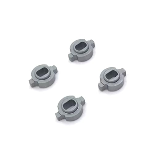 GTVNPOA Für Null-Z Für Kyosho Für Mini-Z Für MR-03 1/28 4Pcs Metall Bond Umstellung Adapter Rad Hub Ändern Zu Für AWD RC Zubehör(Gray) von GTVNPOA