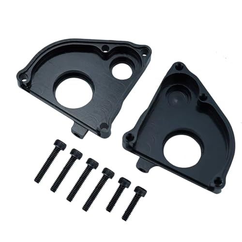 GTVNPOA Für SCX24 Für Gladiator Für Bronco C10 Für JLU Für Deadbolt 1/24 1-teiliges Metall-Zwischengetriebegehäuse Upgrade-Gehäuse RC-Autozubehör RC Zubehör(Black) von GTVNPOA