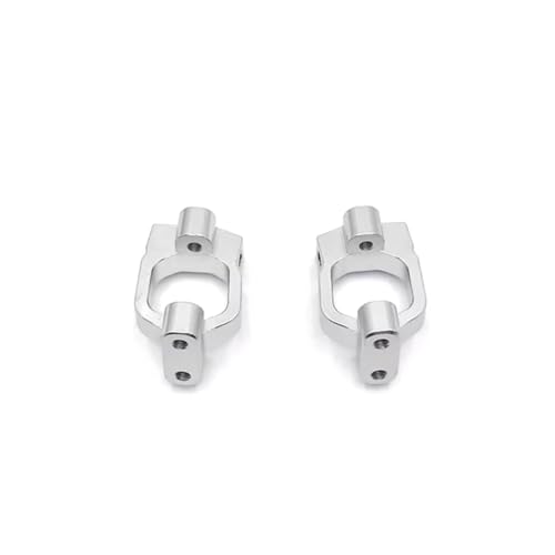 GTVNPOA Für WLtoys 104001 104002 1/10 Metall C Für Seat RC Autoteile LKW Geländewagen Kettenfahrzeugteile Und Zubehör Upgrade Ersatzverwendung RC Zubehör(Silver) von GTVNPOA