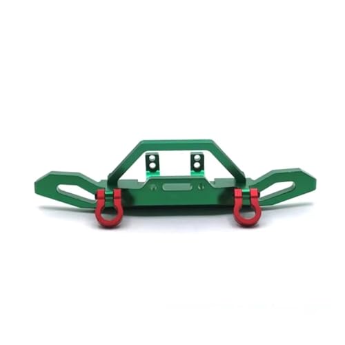 GTVNPOA Für WLtoys 104001 104002 1/10 Metall Frontstoßstange RC Auto Geländewagen Kettenfahrzeug Teile Und Zubehör Upgrade Ersatz Und Verwendung RC Zubehör(Green) von GTVNPOA