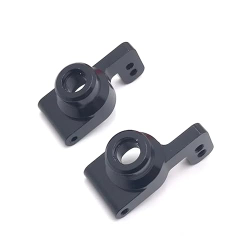 GTVNPOA Für WLtoys 144010 144001 02 124017-16-18 124019 Metall Hinterrad Für Seat Fernbedienung Autoteile Und Zubehör Upgrade-Ersatzverwendung RC Zubehör(Black) von GTVNPOA
