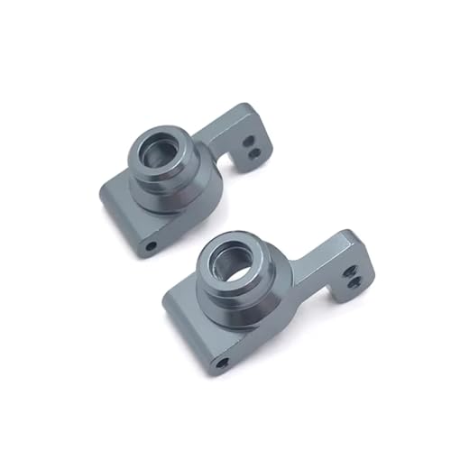 GTVNPOA Für WLtoys 144010 144001 02 124017-16-18 124019 Metall Hinterrad Für Seat Fernbedienung Autoteile Und Zubehör Upgrade-Ersatzverwendung RC Zubehör(Gray) von GTVNPOA