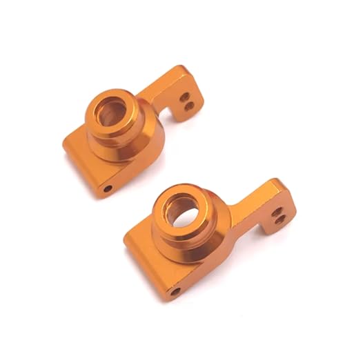 GTVNPOA Für WLtoys 144010 144001 02 124017-16-18 124019 Metall Hinterrad Für Seat Fernbedienung Autoteile Und Zubehör Upgrade-Ersatzverwendung RC Zubehör(Yellow) von GTVNPOA