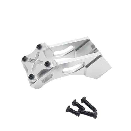GTVNPOA Für Wltoys 144001 144010 124007 124017 124019 184016 Metall Heckflügelhalterung Befestigungshalterung RC Auto Upgrade Teile Zubehör RC Zubehör(Silver) von GTVNPOA