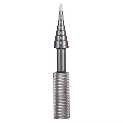 GTVNPOA RC Demontage Hilfs 9IMOD RC-Car-Kugellager-Entfernungswerkzeug Abzieher Entferner rutschfeste Reparaturwerkzeuge 2-14 Mm Schwarz Blau Grau Rot Gelb(Gray) von GTVNPOA