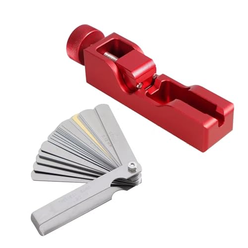 GTVNPOA RC Demontage Hilfs Allgemeine Teile 1 Stück Für Zündkerzenspalt Werkzeug Elektrodenkompression Für Universal Einstellbar Für 10mm 12mm 14mm 16mm RC High Turbo Power Kit(Red,Size2) von GTVNPOA