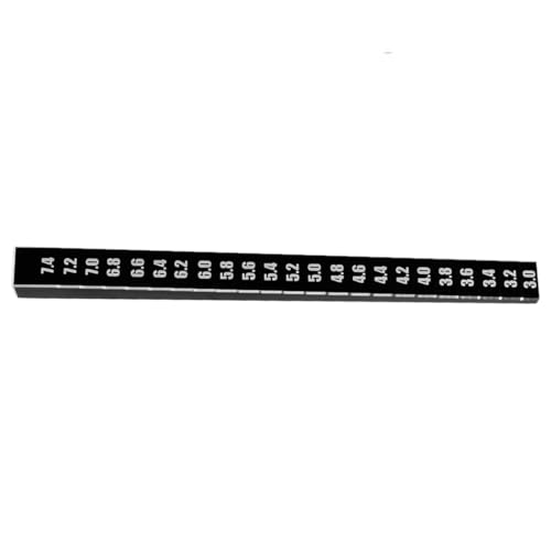 GTVNPOA RC Demontage Hilfs Allgemeine Teile 9IMOD RC Höhenlineal-Werkzeug Oder Für Chassis Droop Gauge Support Blocks Für Chassis Messung Einstellung Gauge Set-UP Kit Für 1/10 RC(1Pcs) von GTVNPOA