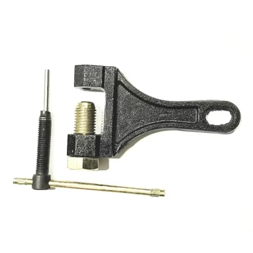 GTVNPOA RC Demontage Hilfs Allgemeine Teile Motorrad-Kettenbrecher, Kettenglied-Entfernungstrenner Motorkettenbrecher-Nietwerkzeug 420-530, Reparaturwerkzeug Für Motorradteile GTVNPOA RC Demontage Hilfs Allgemeine Teile Motorrad-Kettenbrecher, Kettenglied-Entfernungstrenner Motorkettenbrecher-Nietwerkzeug 420-530, Reparaturwerkzeug Für Motorradteile von GTVNPOA