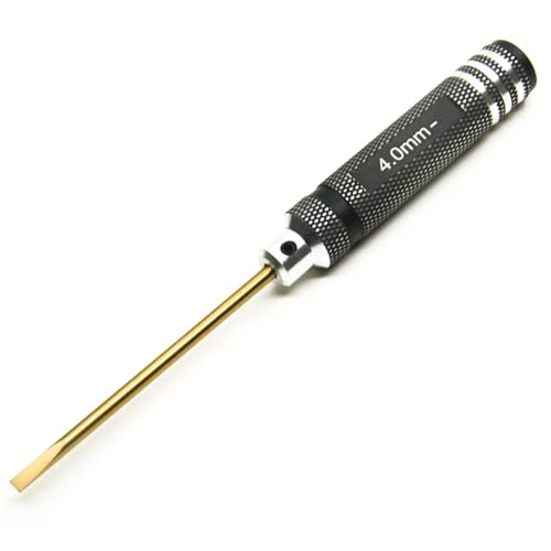 GTVNPOA RC Demontage Hilfs Allgemeine Teile RC-Auto 3.0 4.0 5.0 5,8 Mm Schlitzschraubendreher Schraube Für Bolzentreiber Reparatur Demontagewerkzeug RC-Auto-Boot-Flugzeugmodell Für Spielzeug(4mm) von GTVNPOA