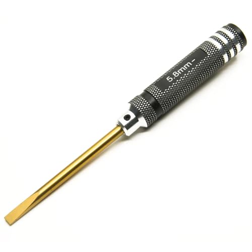 GTVNPOA RC Demontage Hilfs Allgemeine Teile RC-Auto 3.0 4.0 5.0 5,8 Mm Schlitzschraubendreher Schraube Für Bolzentreiber Reparatur Demontagewerkzeug RC-Auto-Boot-Flugzeugmodell Für Spielzeug(5.8mm) von GTVNPOA