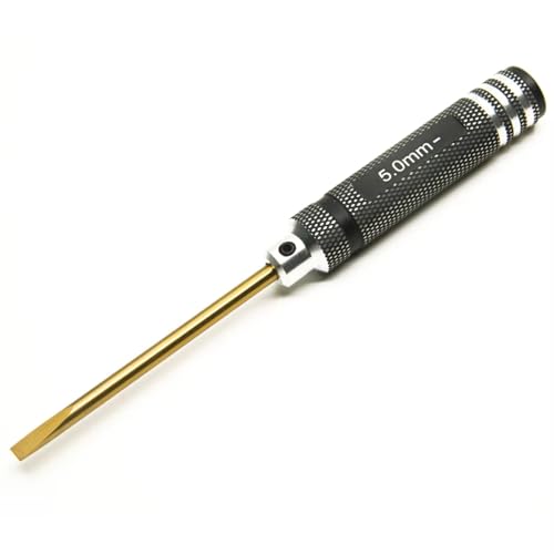 GTVNPOA RC Demontage Hilfs Allgemeine Teile RC-Auto 3.0 4.0 5.0 5,8 Mm Schlitzschraubendreher Schraube Für Bolzentreiber Reparatur Demontagewerkzeug RC-Auto-Boot-Flugzeugmodell Für Spielzeug(5mm) von GTVNPOA