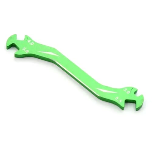 GTVNPOA RC Demontage Hilfs Allgemeine Teile RC Auto Multifunktions 4 In 1 RC Spezialwerkzeug Schraubenschlüssel 3/4/5/5,5 MM Für Spannschlösser Muttern Rc Drone Auto Boot(Green) von GTVNPOA
