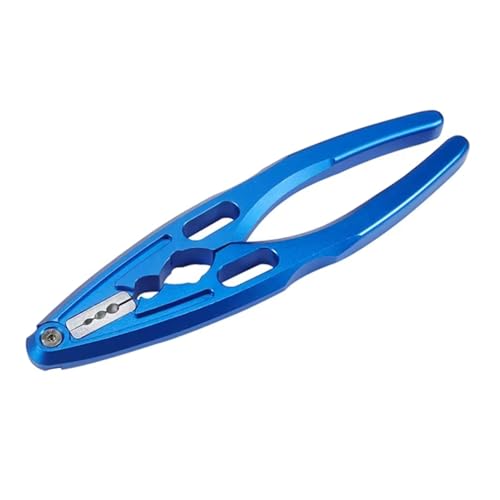 GTVNPOA RC Demontage Hilfs Für 1/10 RC Crawler Boote Drohnen Für LCG Rigs Links Gebäude Aluminium CNC Zangen Pivot Ball Demontage Werkzeug Stoßdämpfer Körper Welle Halter(Blue) von GTVNPOA