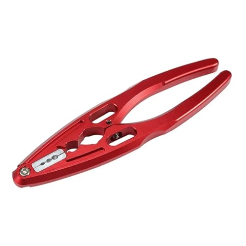 GTVNPOA RC Demontage Hilfs Für 1/10 RC Crawler Boote Drohnen Für LCG Rigs Links Gebäude Aluminium CNC Zangen Pivot Ball Demontage Werkzeug Stoßdämpfer Körper Welle Halter(Red) von GTVNPOA