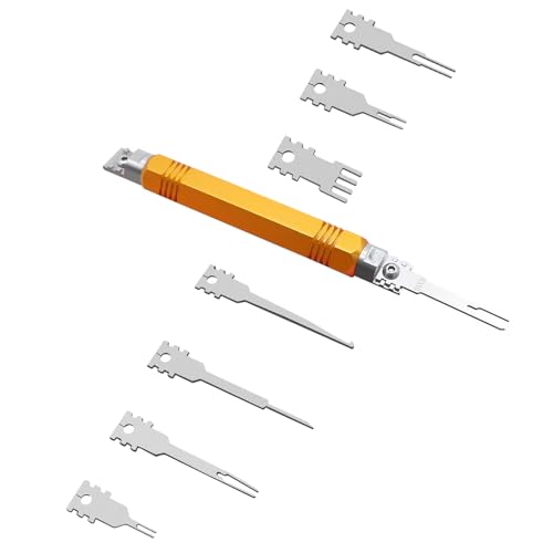 GTVNPOA RC Demontage Hilfs Für AMP Metri Pack Molex-Steckverbinder Und Reparaturwerkzeug Für Doppelköpfige Abnehmbare Anschlussstifte, Geeignet von GTVNPOA