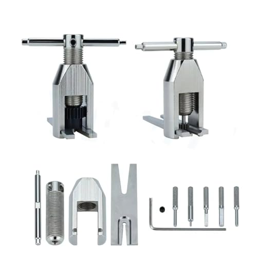 GTVNPOA RC Demontage Hilfs Für RC Auto Hubschrauber Motor Ritzel Teile Entfernung Tool Kit Metall Edelstahl Zahnrad Puller Rammer Für Silber 65g von GTVNPOA