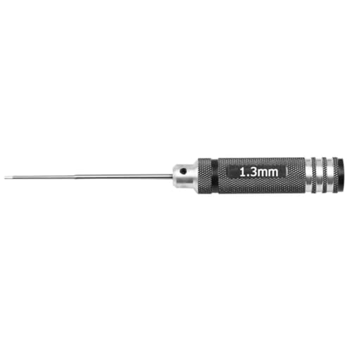 GTVNPOA RC Demontage Hilfs Für Universalteile 0,9/1,27/1,3/1,5/2,0/2,5/3,0 Mm, Sechskantschraubendreher-Werkzeugsatz Aus Weißem Stahl Für RC-Auto(1.3mm) von GTVNPOA