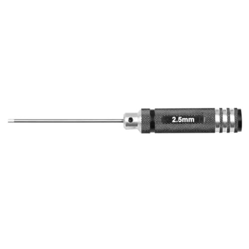 GTVNPOA RC Demontage Hilfs Für Universalteile 0,9/1,27/1,3/1,5/2,0/2,5/3,0 Mm, Sechskantschraubendreher-Werkzeugsatz Aus Weißem Stahl Für RC-Auto(2.5mm) von GTVNPOA
