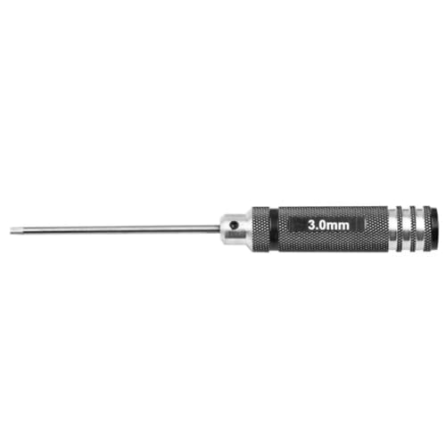GTVNPOA RC Demontage Hilfs Für Universalteile 0,9/1,27/1,3/1,5/2,0/2,5/3,0 Mm, Sechskantschraubendreher-Werkzeugsatz Aus Weißem Stahl Für RC-Auto(3.0mm) von GTVNPOA