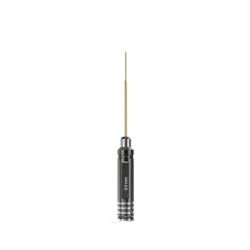 GTVNPOA RC Demontage Hilfs Für Universalteile RC-Auto 0,9/1,27/1,3/1,5/2,0/2,5/3,0 Mm Weißstahl-Sechskantschraubendreher-Werkzeugsatz RC-Auto-Rep(0.9mm) von GTVNPOA
