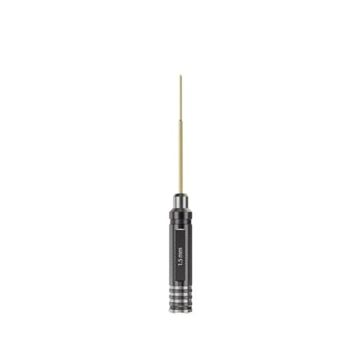 GTVNPOA RC Demontage Hilfs Für Universalteile RC-Auto 0,9/1,27/1,3/1,5/2,0/2,5/3,0 Mm Weißstahl-Sechskantschraubendreher-Werkzeugsatz RC-Auto-Rep(1.5mm) von GTVNPOA