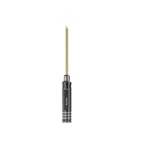 GTVNPOA RC Demontage Hilfs Für Universalteile RC-Auto 0,9/1,27/1,3/1,5/2,0/2,5/3,0 Mm Weißstahl-Sechskantschraubendreher-Werkzeugsatz RC-Auto-Rep(4.0mm) von GTVNPOA
