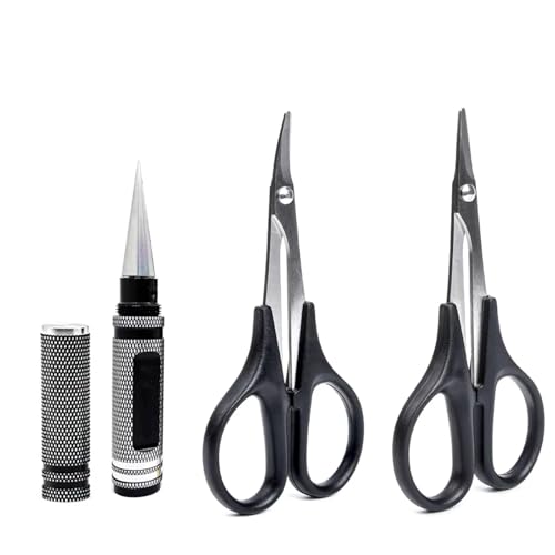 GTVNPOA RC Demontage Hilfs Für Universalteile RC-Auto 0-14 Mm Locher Reibahle Gebogene Gerade Schere Trimmwerkzeuge Set RC-Karosseriemontagewerkzeuge von GTVNPOA