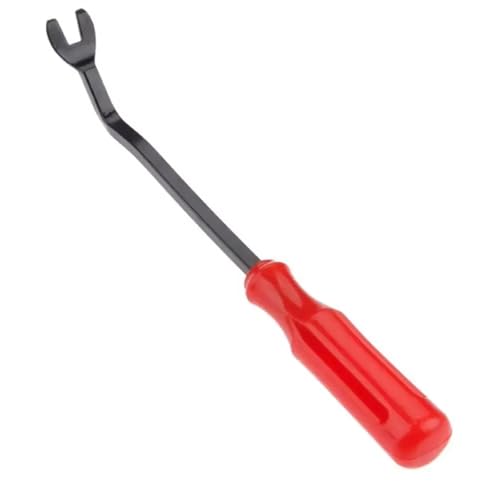 GTVNPOA RC Demontage Hilfs Für Universalteile RC-Auto 22,5 cm Autotür-Halteclip-Entfernungsabzieher-Hebelwerkzeug Auto Auto-Entfernung Trim-Clip-Verschluss Zerlegen(Red) von GTVNPOA