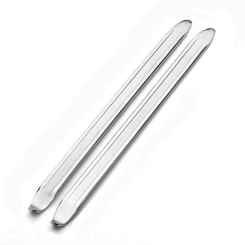 GTVNPOA RC Demontage Hilfs Für Universalteile RC Auto 30cm Motorrad Radfahren Stahllöffel Reifeneisen Felgenöffner Hebelwechsler Reparaturwerkzeuge Für Autoreparaturzubehör(2PC) von GTVNPOA
