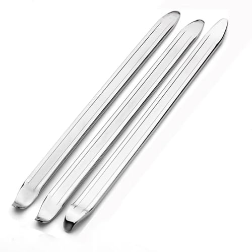 GTVNPOA RC Demontage Hilfs Für Universalteile RC Auto 30cm Motorrad Radfahren Stahllöffel Reifeneisen Felgenöffner Hebelwechsler Reparaturwerkzeuge Für Autoreparaturzubehör(3PC) von GTVNPOA