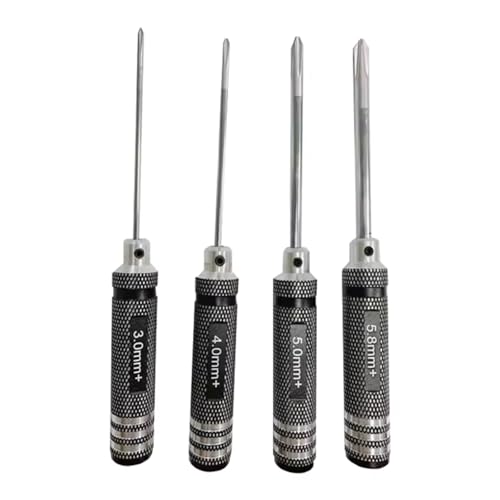 GTVNPOA RC Demontage Hilfs Für Universalteile RC-Auto 4 Stück 3,0/4,0/5,0/5,8 Mm Handwerkzeug Kreuzschlitzschraubendreher-Set Für RC Für Hobby GTVNPOA RC Demontage Hilfs Für Universalteile RC-Auto 4 Stück 3,0/4,0/5,0/5,8 Mm Handwerkzeug Kreuzschlitzschraubendreher-Set Für RC Für Hobby von GTVNPOA